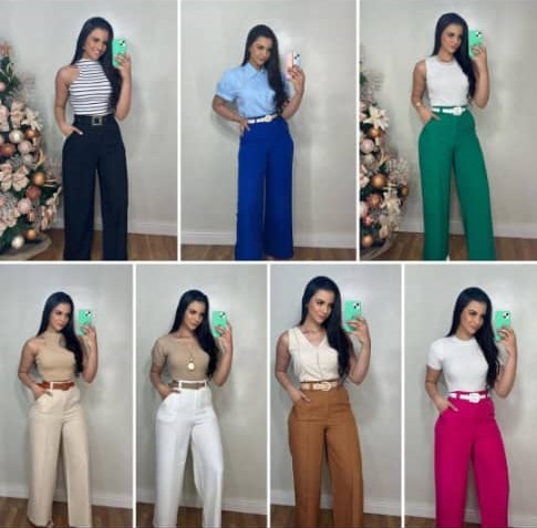 Pantalones Palazzos